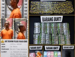 Polsek Pasar Kemis Ungkap Peredaran Obat Keras di Serpong, 2.782 Butir Hexymer dan Tramadol Disita*