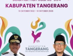 Camat Gunung Kaler Udin S.Ag S.Ip Msi Dan Sekcam H Subhan S.Ip Msi Ucapkan Selamat Hari Jadi ke-394 Kabupaten Tangerang